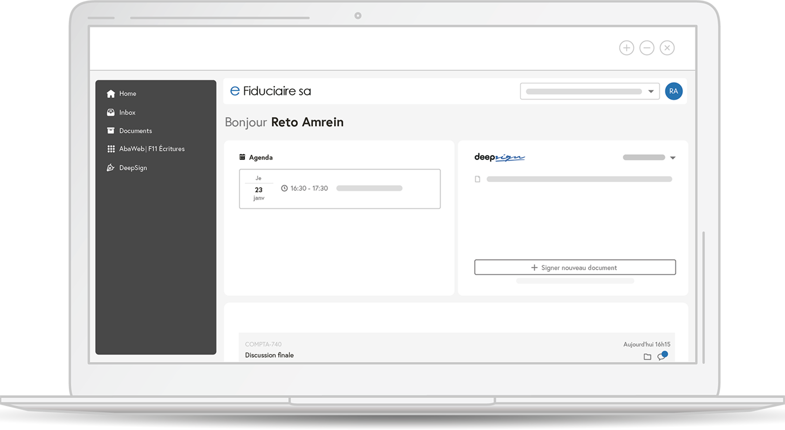 Le portail fiduciaire vous permet d'améliorer considérablement la collaboration avec votre clientèle Portail des fiduciaires