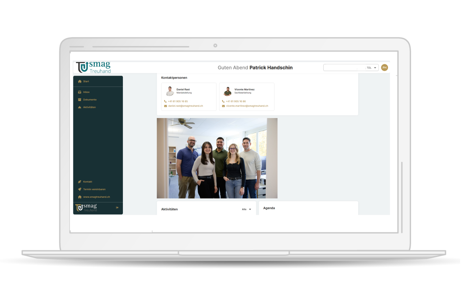 Fiduciary portal SMAG Fiduciary portal SMAG
